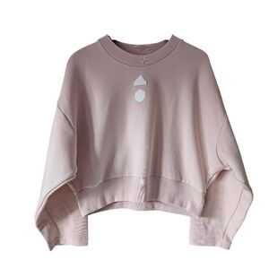 Adidas x Manchester United Baby Pink Future Icon Three Stripes Sweatshirt